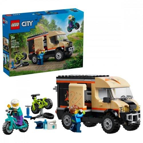 Klocki City 60512 Furgonetka z rowerami górskimi-25626073