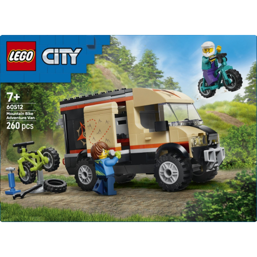 Klocki City 60512 Furgonetka z rowerami górskimi-25626074