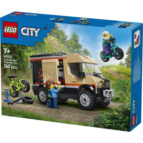 Klocki City 60512 Furgonetka z rowerami górskimi-25626075