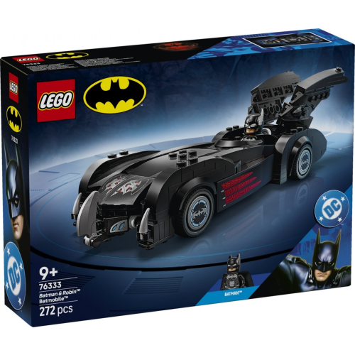 Klocki Super Heroes 76333 Batmobil z filmu Batman i Robin