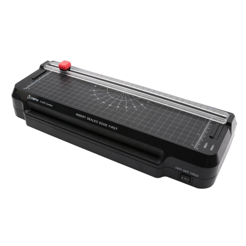Olympia A 245 Combo Laminator na zimno/gorąco 300 mm/min Czarny