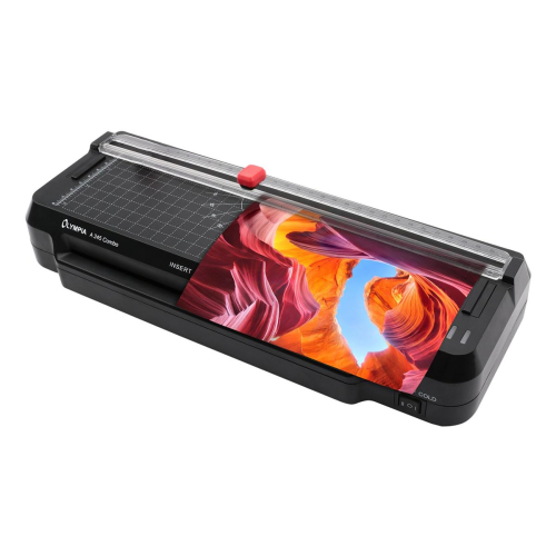 Olympia A 245 Combo Laminator na zimno/gorąco 300 mm/min Czarny-25643585