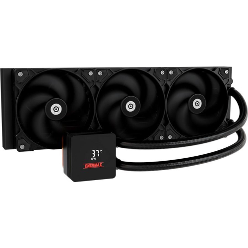 Enermax LIQMAX IV ARGB Procesor Chłodnica cieczy all-in-one 12 cm Czarny 1 szt.