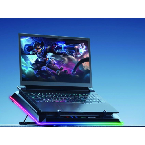 Conceptronic THYIA03B podkładka chłodząca do laptop 48,3 cm (19