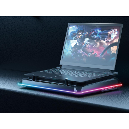 Conceptronic THYIA04B podkładka chłodząca do laptop 48,3 cm (19