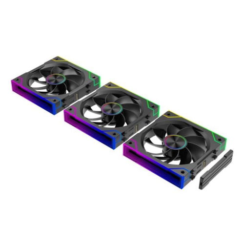 Xilence Gaming Series XPF360R.ARGB Obudowa komputera Wentylator 12 cm Czarny 3 szt.-25644317
