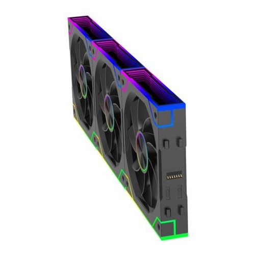 Xilence Gaming Series XPF360R.ARGB Obudowa komputera Wentylator 12 cm Czarny 3 szt.-25644319