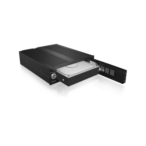 ICY BOX IB-170SK-B 13,3 cm (5.25") Taca napędu pamięci masowej Czarny