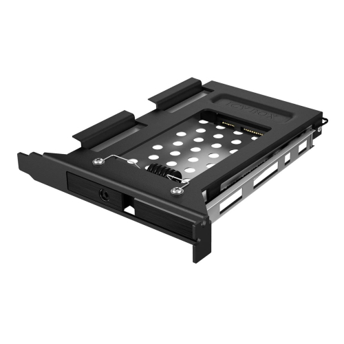ICY BOX IB-2207StS 8,89 cm (3.5") Taca napędu pamięci masowej Czarny
