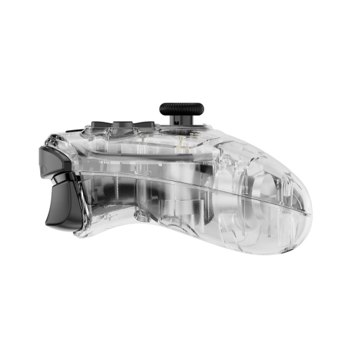Deltaco Gaming GAM-169-T kontroler gier Przezroczysty Bluetooth/USB Gamepad Android, Nintendo Switch, PC, PlayStation 4,