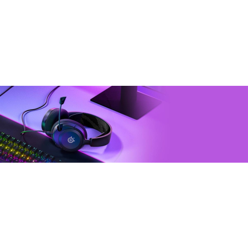Słuchawki SteelSeries Arctis Nova 1 Black PC Odnowione-25648821