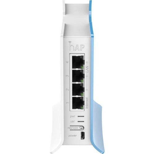 Mikrotik RB941-2ND-TC punkt dostępowy WLAN 300 Mbit/s Niebieski, Biały-25651540