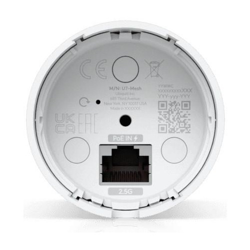 Ubiquiti U7 Mesh 5000 Mbit/s Biały Obsługa PoE-25651710