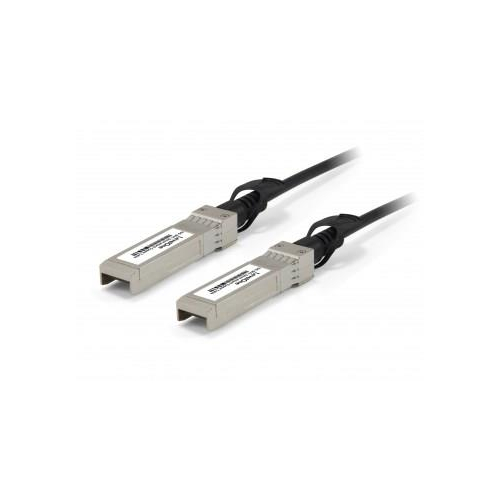 LevelOne DAC-0103 kabel InfiniBand / światłowodowy 3 m SFP+ Czarny, Stal nierdzewna