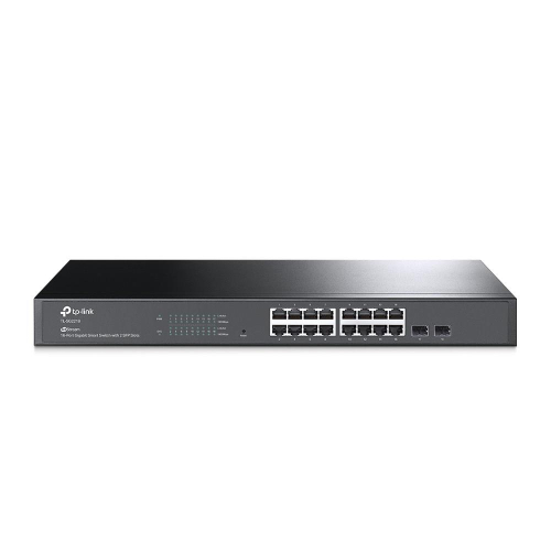 TP-Link JetStream TL-SG2218 przełącznik sieciowy Zarządzany L2/L2+ Gigabit Ethernet (10/100/1000) 1U Czarny
