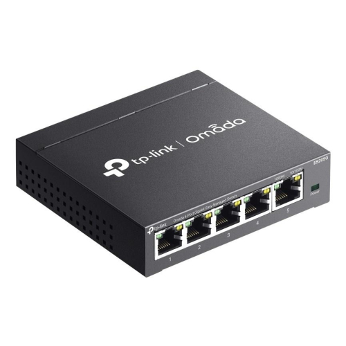 TP-Link Omada ES205G przełącznik sieciowy Zarządzany Gigabit Ethernet (10/100/1000) Czarny-25653670