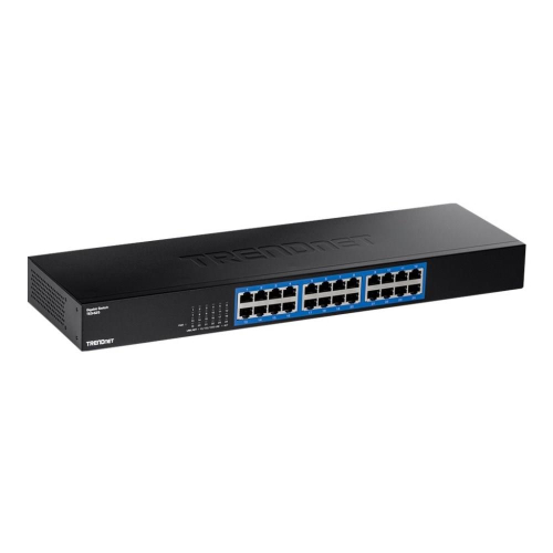 TRENDnet TEG S25 - Switch - 24 x 10/100/1000 - Możliwość montażu w szafie