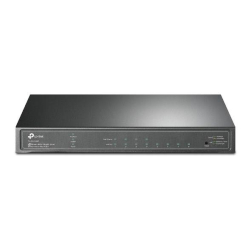 TP-Link JetStream TL-SG2008P przełącznik sieciowy Zarządzany L2/L2+ Gigabit Ethernet (10/100/1000) Obsługa PoE Czarny