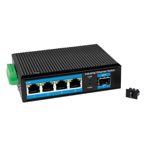 LogiLink NS204 przełącznik sieciowy Nie zarządzany Gigabit Ethernet (10/100/1000) Czarny-25653808