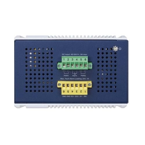PLANET ndustrial L2+ 16-Port 10/100/1000T 802.3at PoE + 4-Port 10G SFP+ Managed Ethernet Switch Zarządzany L2+ Gigabit 