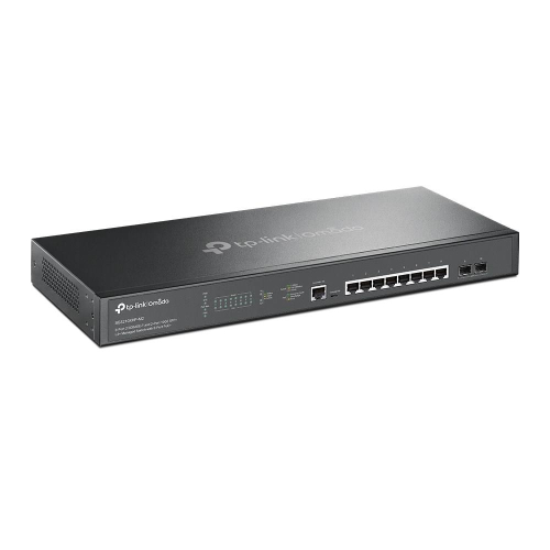 TP-Link Omada SG3210XHP-M2 przełącznik sieciowy Zarządzany L2+ 2.5G Ethernet (100/1000/2500) Obsługa PoE 1U Czarny-2