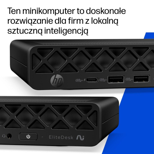 HP EliteDesk 8 Mini G2i AI Ultra 5 322 16GB DDR5 5600 SSD512 Intel Graphics W11Pro 3Y OnSite-25656543