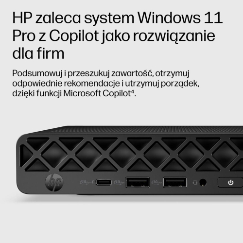 HP EliteDesk 8 Mini G2i AI Ultra 5 322 16GB DDR5 5600 SSD512 Intel Graphics W11Pro 3Y OnSite-25656550