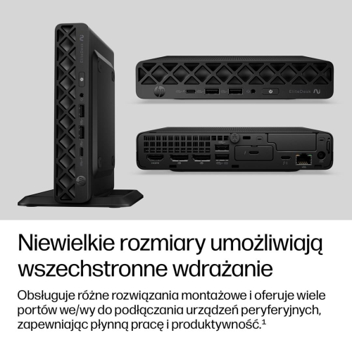 HP EliteDesk 8 Mini G2i AI Ultra 7 356H 16GB DDR5 5600 SSD512 Intel Graphics W11Pro 3Y OnSite-25656570