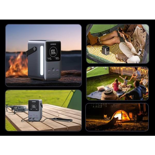 Ugreen Nexode Power Bank 48000 mAh Lit Szary-25657836
