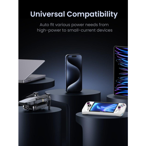 Ugreen Nexode Power Bank 48000 mAh Lit Szary-25657845
