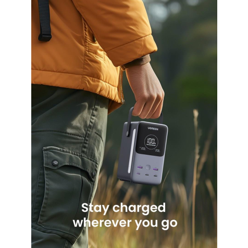 Ugreen Nexode Power Bank 48000 mAh Lit Szary-25657848
