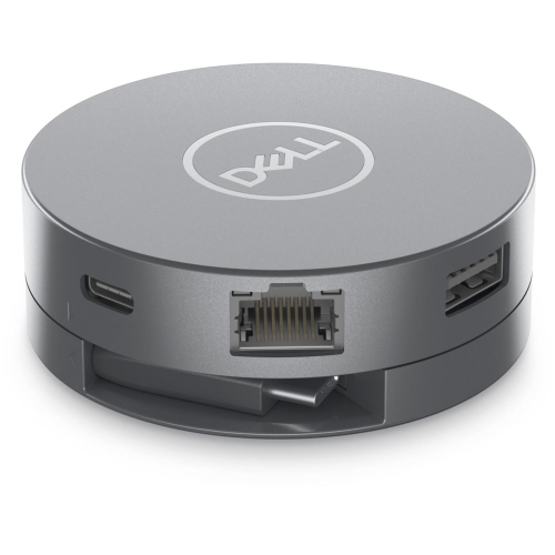 DELL DA305 Przewodowa USB 3.2 Gen 2 (3.1 Gen 2) Type-C Srebrny
