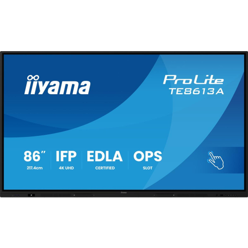 iiyama TE8613A-B2AG signage display Kiosk 2,17 m (85.6