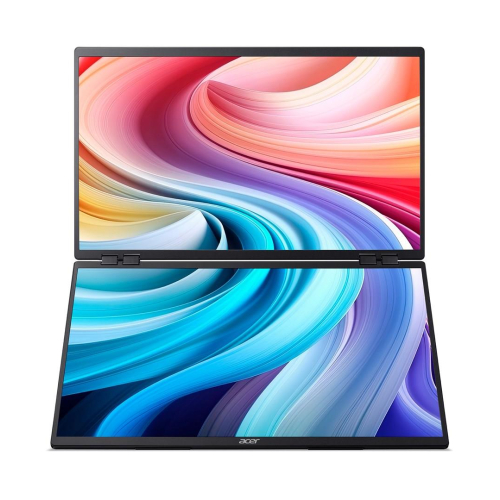Acer PD243YEbmiuux Przenośny monitor Czarny 60,5 cm (23.8