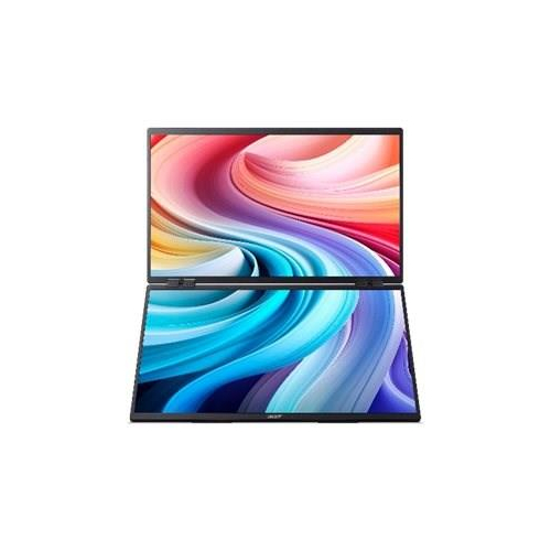 Acer PD243YEbmiuux Przenośny monitor Czarny 60,5 cm (23.8") LCD 1920 x 1080 px