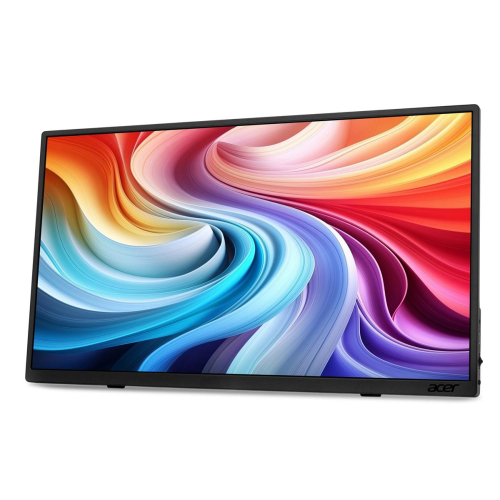 Acer PM161QT Przenośny monitor Czarny 39,6 cm (15.6