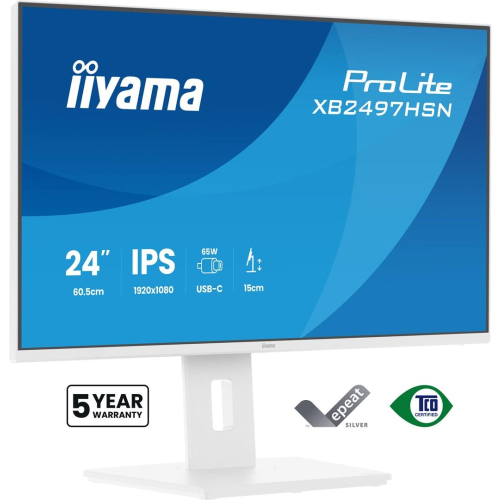 iiyama ProLite XB2497HSN-W1 monitor komputerowy 60,5 cm (23.8