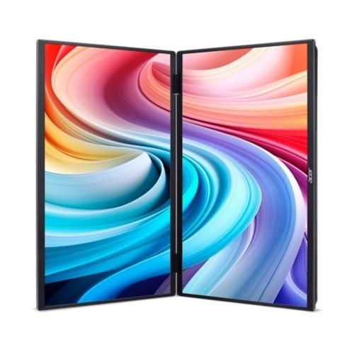 Acer PD163QT Przenośny monitor Czarny 39,6 cm (15.6
