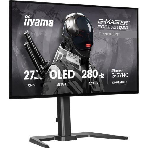 iiyama G-MASTER GOB2701QSC-B1 monitor komputerowy 68,6 cm (27
