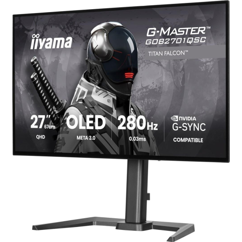 iiyama G-MASTER GOB2701QSC-B1 monitor komputerowy 68,6 cm (27