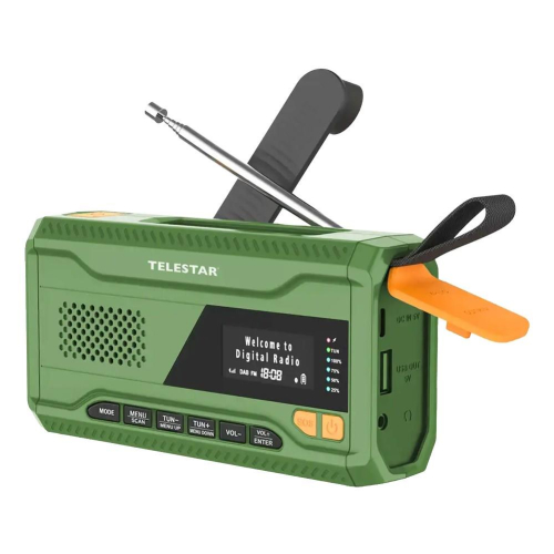 Telestar 5700011 Przenośny Zielony