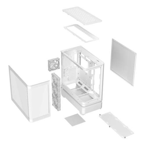 Obudowa ASUS PRIME AP304 TG ARGB WHITE-25670616