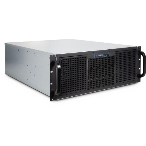 Inter-Tech 4U 40255 Rack Czarny, Szary
