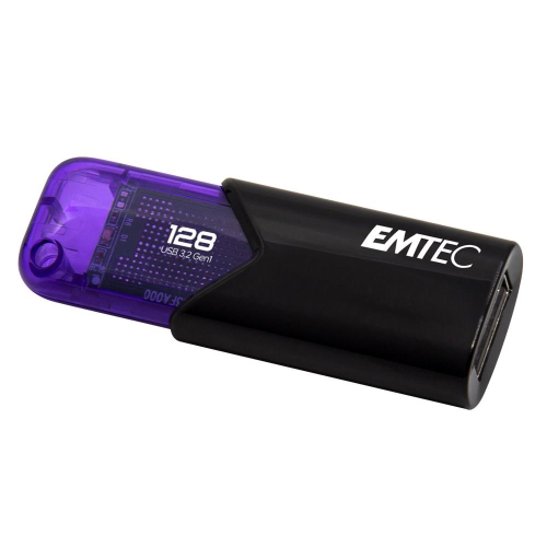 Emtec Click Easy pamięć USB 128 GB USB Typu-A 3.2 Gen 1 (3.1 Gen 1) Czarny, Fioletowy-25674486