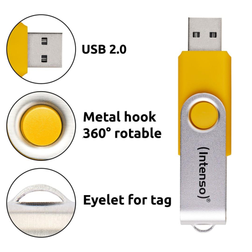 Intenso USB Flash Drive Office Line 3543595 3.2 5St. Multipack - 64 GB pamięć USB USB Typu-A 3.2 Gen 1 (3.1 Gen 1) Wie