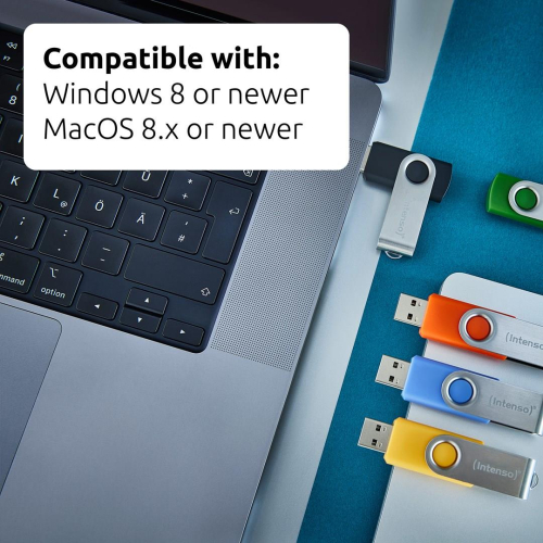 Intenso USB Flash Drive Office Line 3543595 3.2 5St. Multipack - 64 GB pamięć USB USB Typu-A 3.2 Gen 1 (3.1 Gen 1) Wie
