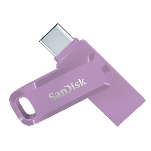 SanDisk Ultra Dual Drive Go USB 256GB pamięć USB USB Type-A / USB Type-C 3.2 Gen 1 (3.1 Gen 1) Lawenda