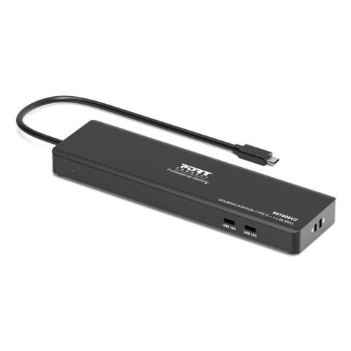 Port Designs PORT Connect Mobilna stacja dokująca 1 X 4K USB-C 9 urządzeń 100 W-25675491
