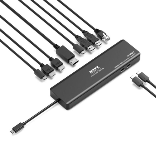 Port Designs PORT Connect Mobilna stacja dokująca 1 X 4K USB-C 9 urządzeń 100 W-25675497