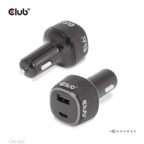 CLUB3D CAC-1922 ładowarka do urządzeń przenośnych Laptop Czarny Zapalniczka Automatyczna-25675531